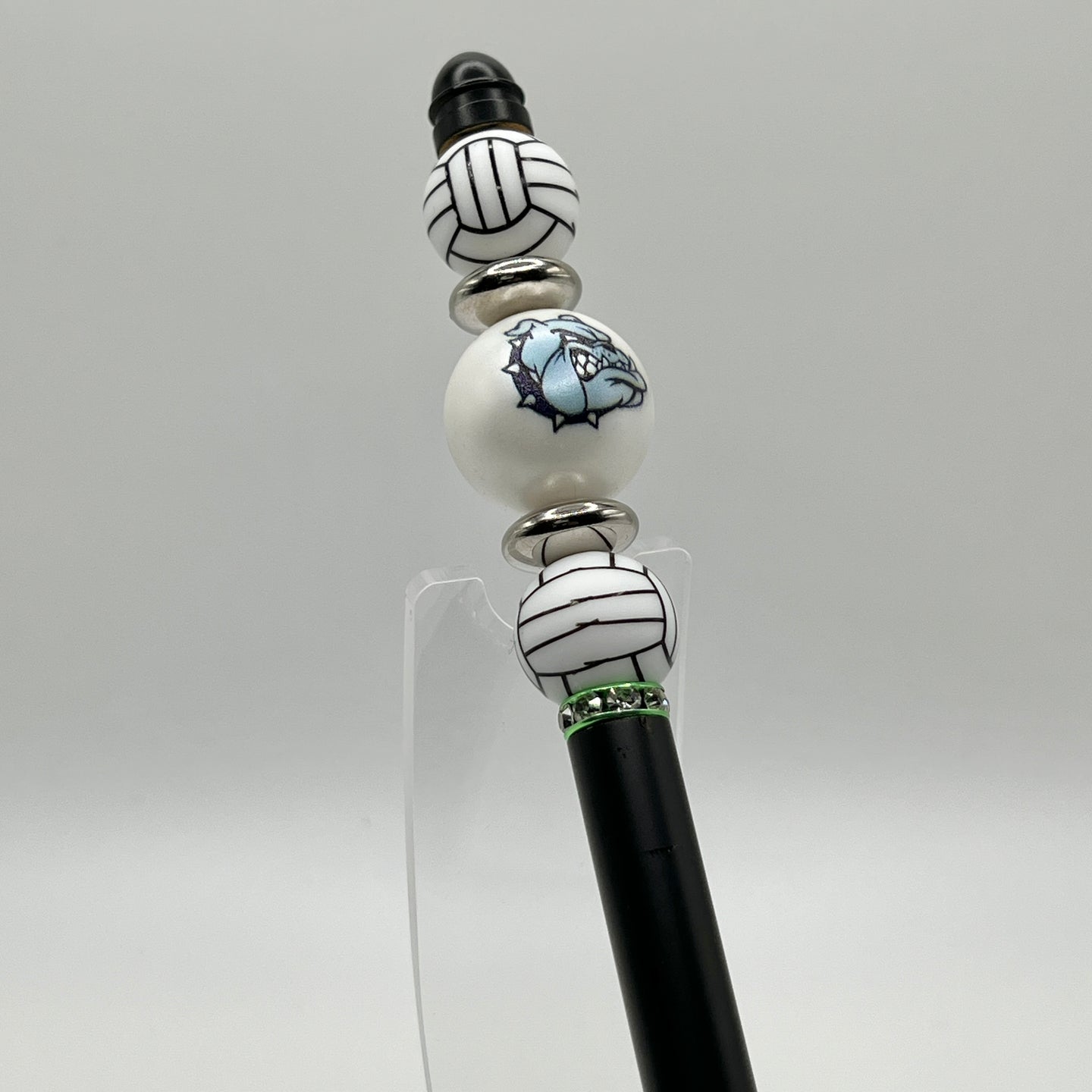 Bulldog Volleyball Metal Pen